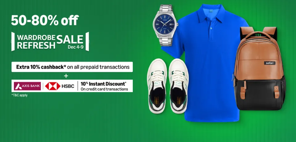 Amazon Wardrobe Refresh Sale