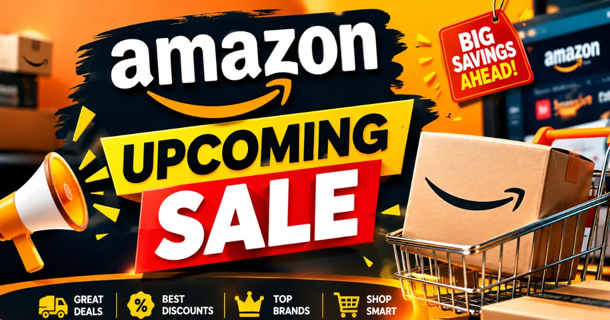 Amazon Upcoming Sales 2026: Full Calendar, Dates & Offers