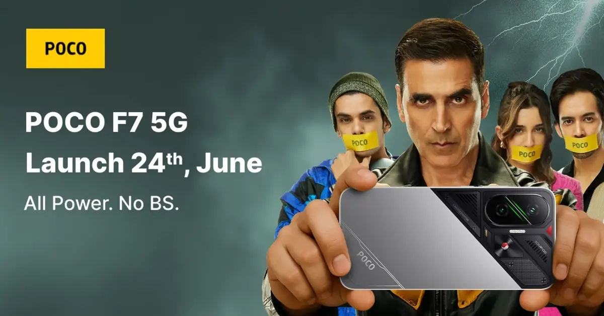 Poco F7 Set to Debut in India on June 24: The top option for upgrading your phone