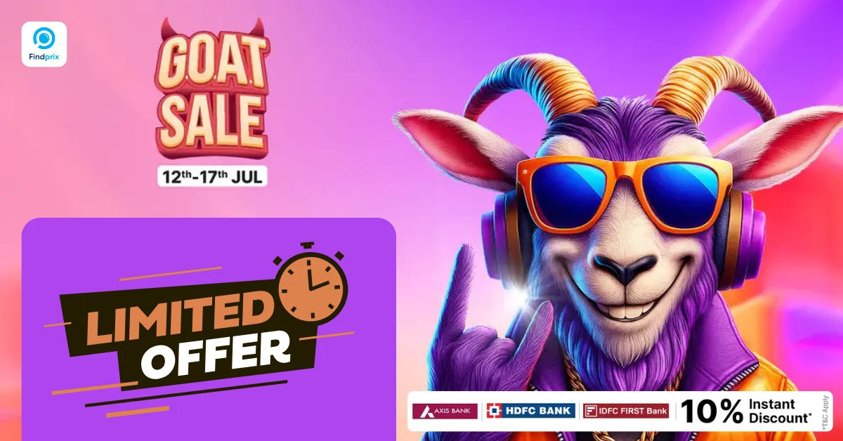 Flipkart GOAT Sale 2025: Sale Dates, Bank Offers, Top Deals