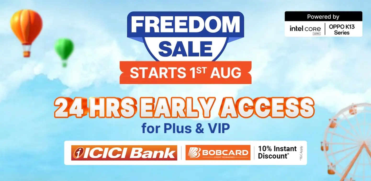 Flipkart Freedom Sale Date Announced, Bank Discounts, VIP Access & More!