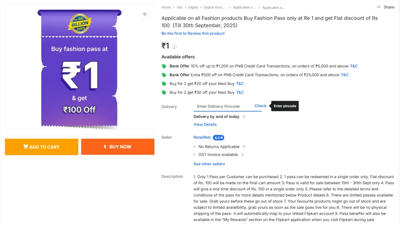 Flipkart bbd sale, flipkart big billion days dates