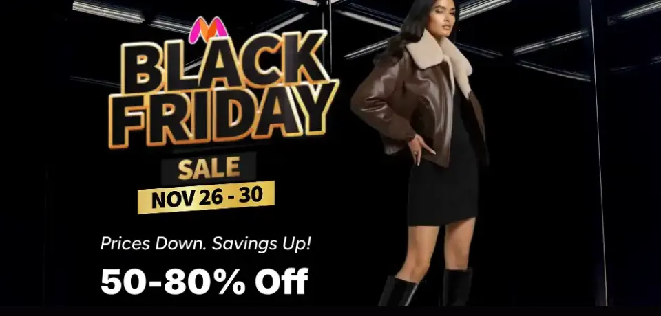 Myntra black friday sale