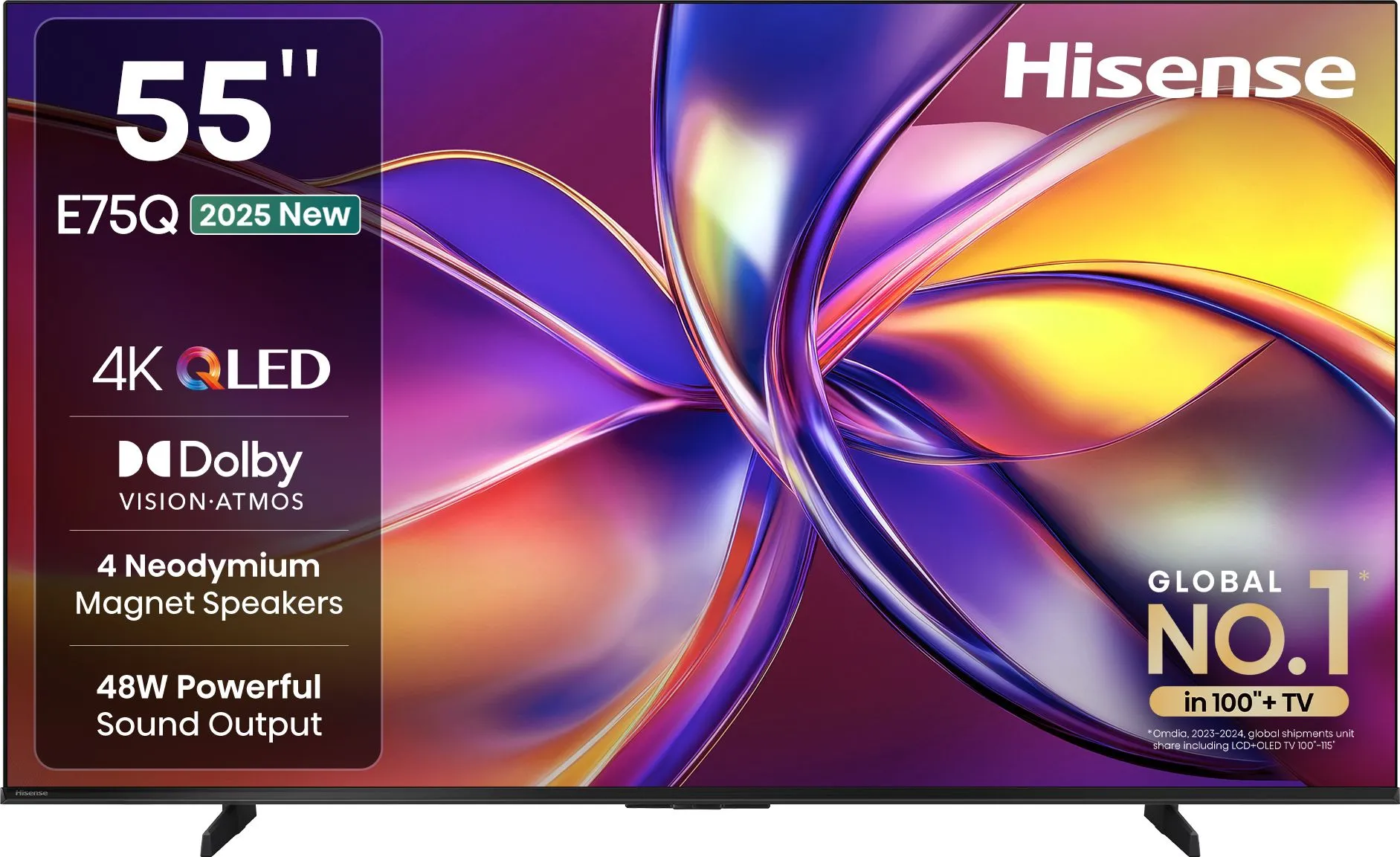 Hisense 55-inch 4K Smart TV (55E75Q)