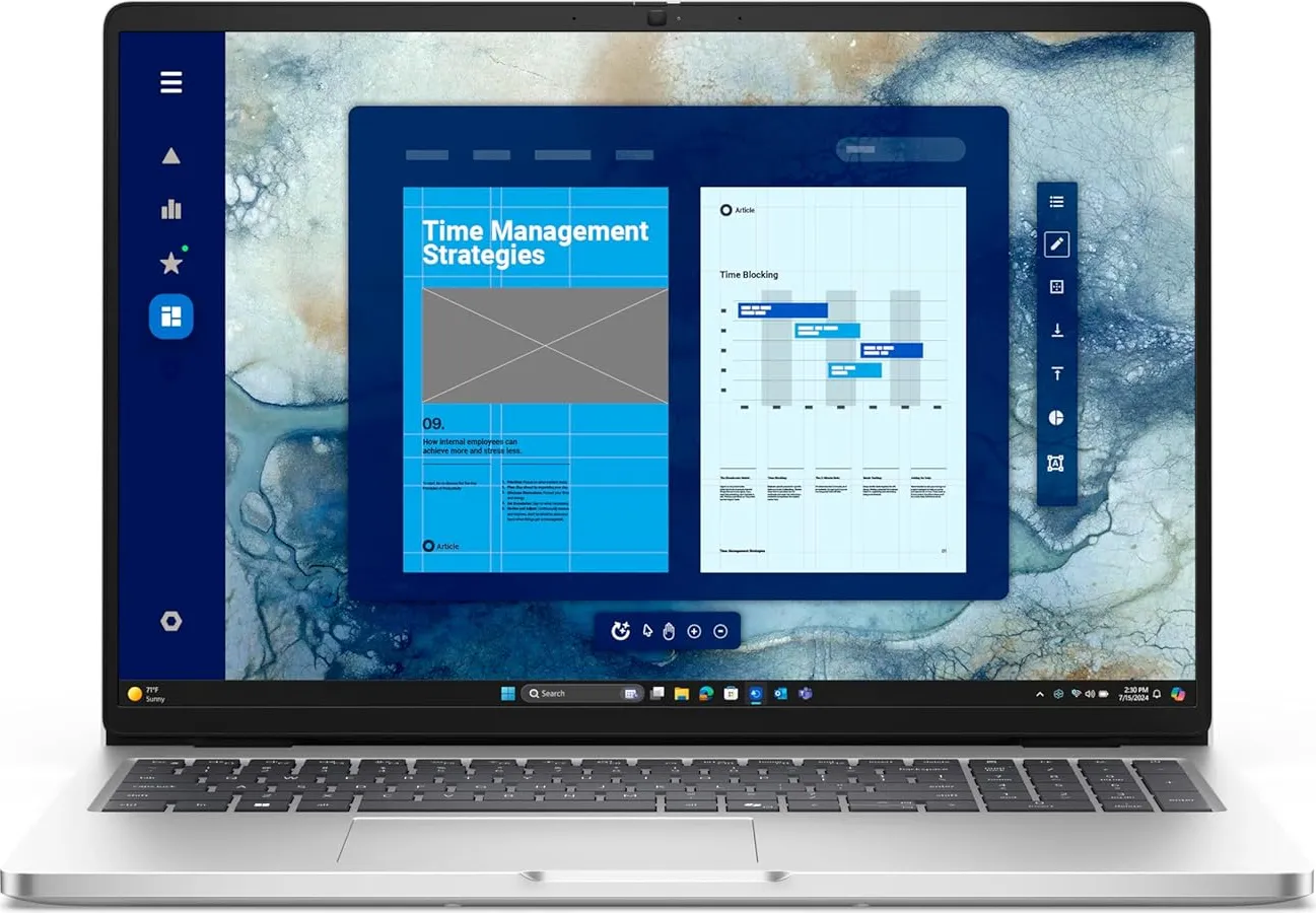 Dell Pro 16 Intel Core Ultra 7 255U (PC16250)