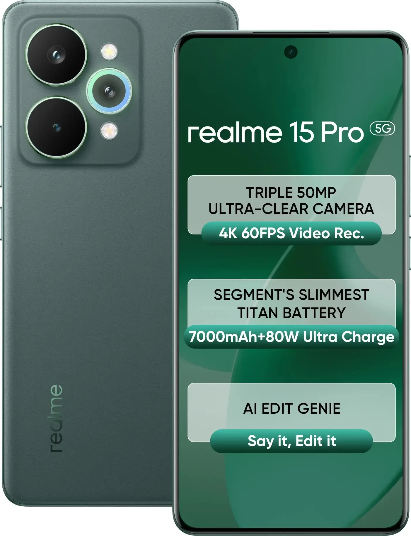 Realme 15 Pro 5G (12GB RAM + 512GB)