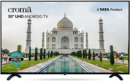 Croma CREL050UOA024601 50 Inches 4K LED Smart TV