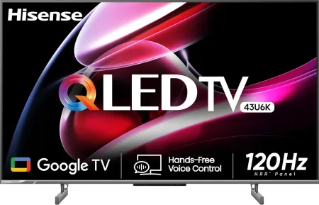 Hisense 43U6K 43 inches 4K QLED Smart TV