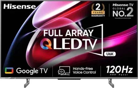 Hisense 55U6K 55 inches 4K QLED Smart TV