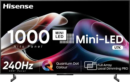 Hisense 75U7K 75 inches 4K Mini LED Smart TV