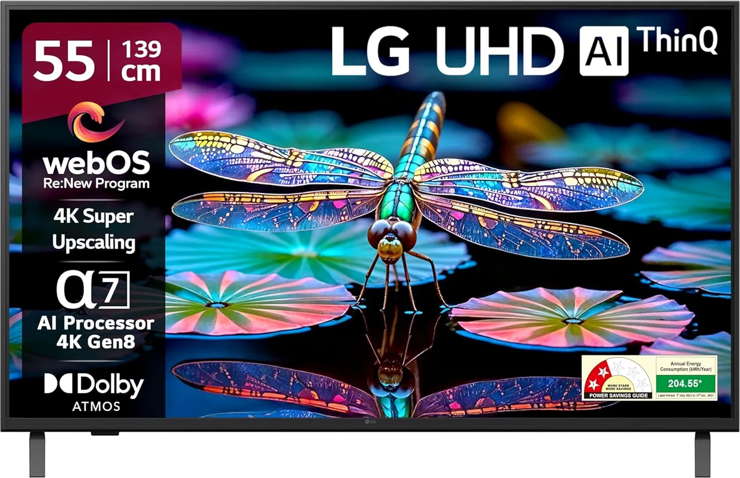 LG UA Series 55-inch 4K Smart TV (55UA82006LA)