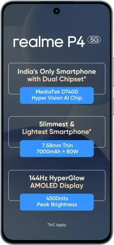 Realme P4 (8GB RAM + 256GB)