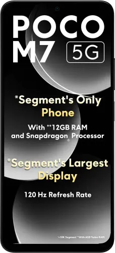 Poco M7 8GB RAM
