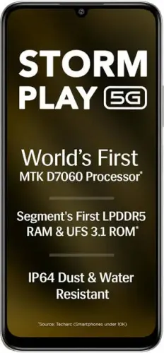 Lava Storm Play 5G (8GB RAM + 256GB)