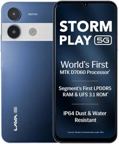 Lava Storm Play 5G (8GB RAM + 256GB)