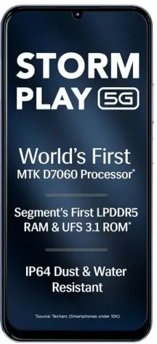 Lava Storm Play 5G (8GB RAM + 256GB)
