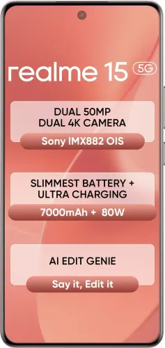 Realme 15 5G (12GB RAM + 256GB)