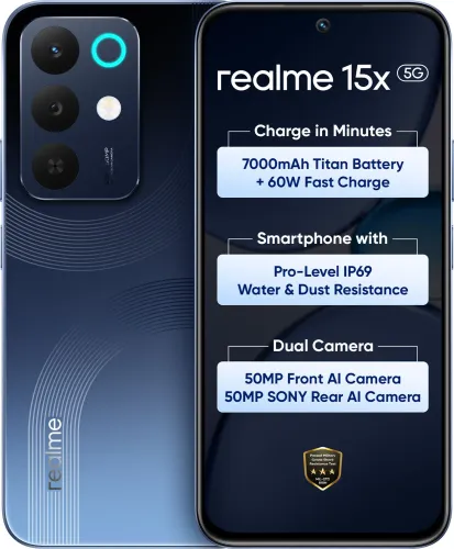 Realme 15x (8GB RAM + 128GB)