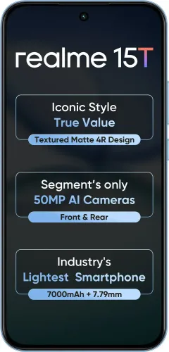 Realme 15T (12GB RAM + 256GB)