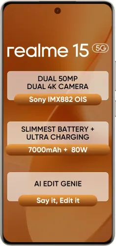 Realme 15 5G (8GB RAM + 256GB)