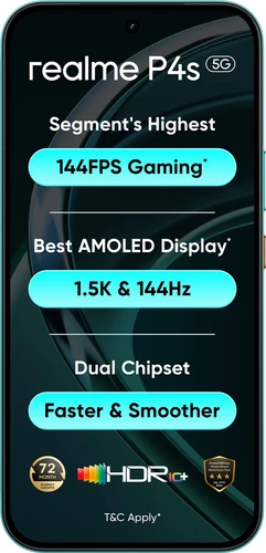 Realme P4s 5G 8GB RAM, 256GB