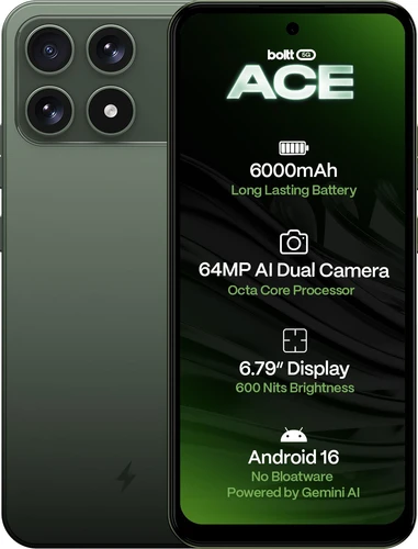 boltt ACE 5G 6GB RAM, 128GB
