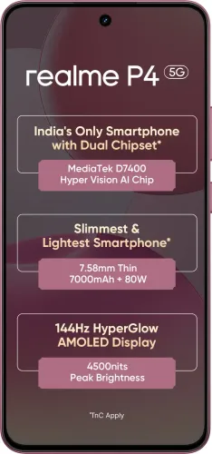 Realme P4 (8GB RAM + 128GB)