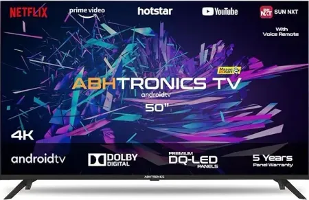 Abhtronics I Series 50 inches 4K LED Smart TV