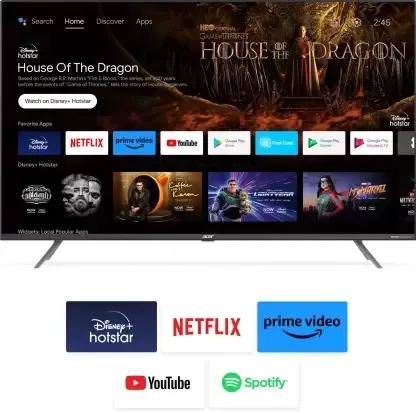 Acer AR55AR2851UDPRO 55 inches 4K LED Smart TV