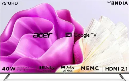 Acer I Series AR75GR2851UDFL 75 inches 4K LED Smart TV