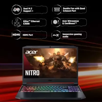 Acer Nitro 5 AN515-45 AMD Ryzen 5 (8GB/1TB HDD/512GB SSD/Windows 11)