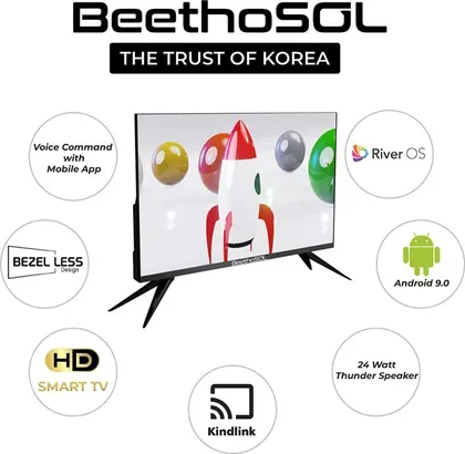 BeethoSOL LEDSTVBG3285HD27-EK 32 inches HD Ready LED Smart TV