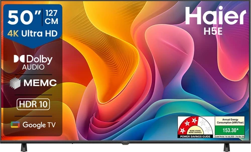 Haier H5E 50-inch 4K TV (50H5E)