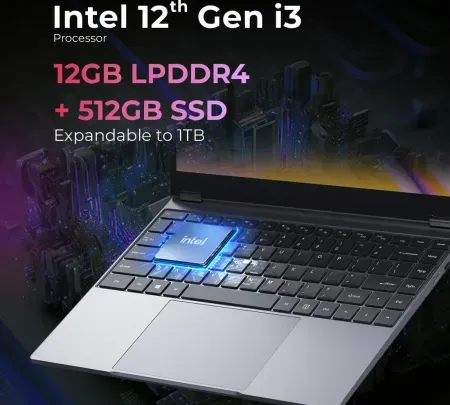 Chuwi FreeBook Intel Core i3 12th Gen (12GB/512GB SSD/Win 11)