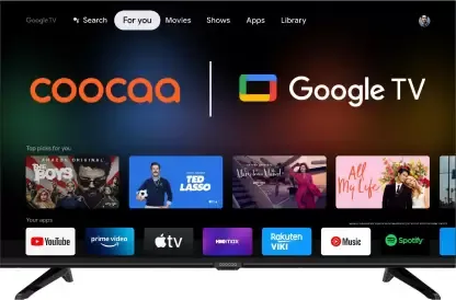 Coocaa Frameless 32Z72 32 Inches HD Ready LED Smart Google TV