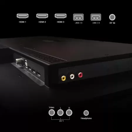 Cornea Bezelless 55CORFLS05 55 inches 4K LED Smart TV