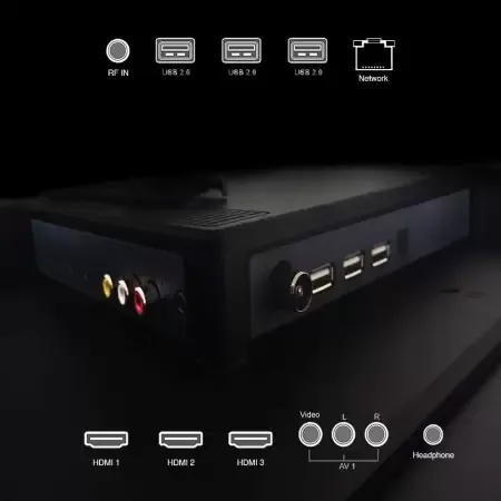 Cornea Bezelless 65CORFLS05 65 inches 4K LED Smart TV