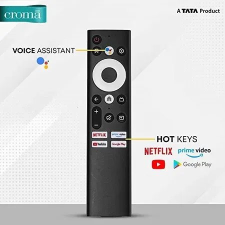 Croma CREL043UOA024601 43 Inches 4K LED Smart TV