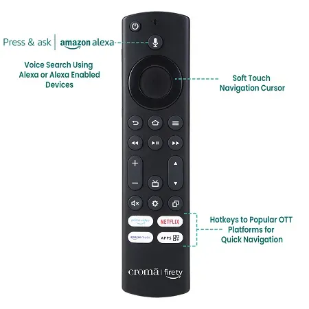 Croma Fire TV CREL7365 43 Inches Full HD LED Smart TV
