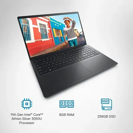 DELL Inspiron 3525 AMD Athlon Silver (8GB/256GB SSD/Windows 11)