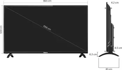 Dyanora DY-LD40H3S 40 inches HD Ready LED Smart TV