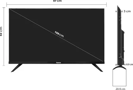 Dyanora DY-LD43F0S 43 inches Full HD LED Smart TV
