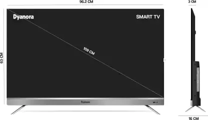 Dyanora DY-LD43U1S 43 inches 4K LED Smart TV