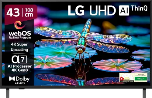 LG UA Series 43-inch 4K Smart TV (43UA82006LA)