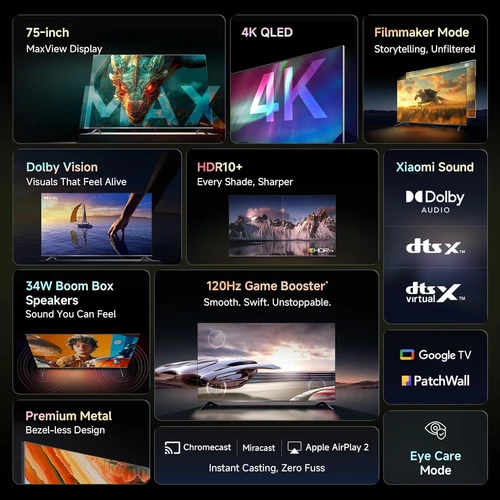 Xiaomi A Pro 75-inch 4K TV (L75MB-APIN)