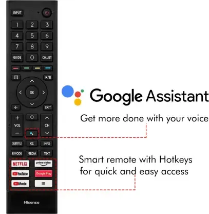 Hisense A4G Series 43A4G 43 Inches Full HD LED Smart TV