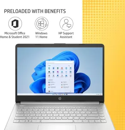 HP 14s 14s-dy2507TU Intel Core i3 11th Gen (8GB/256GB SSD/Windows 11)