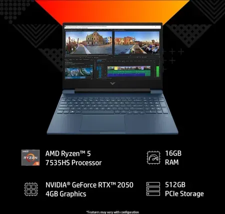 HP Victus 15-fb1017AX AMD Ryzen 5 7th Gen (16GB/512GB SSD/Win 11)