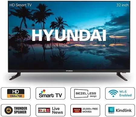 Hyundai SMTHY32ECY1W 32 inches HD Ready LED Smart TV