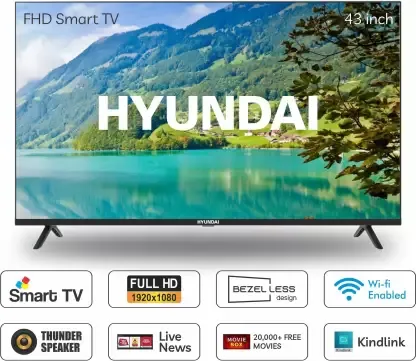 Hyundai SMTHY43FHDB52VRYVT 43 inches Full HD LED Smart TV